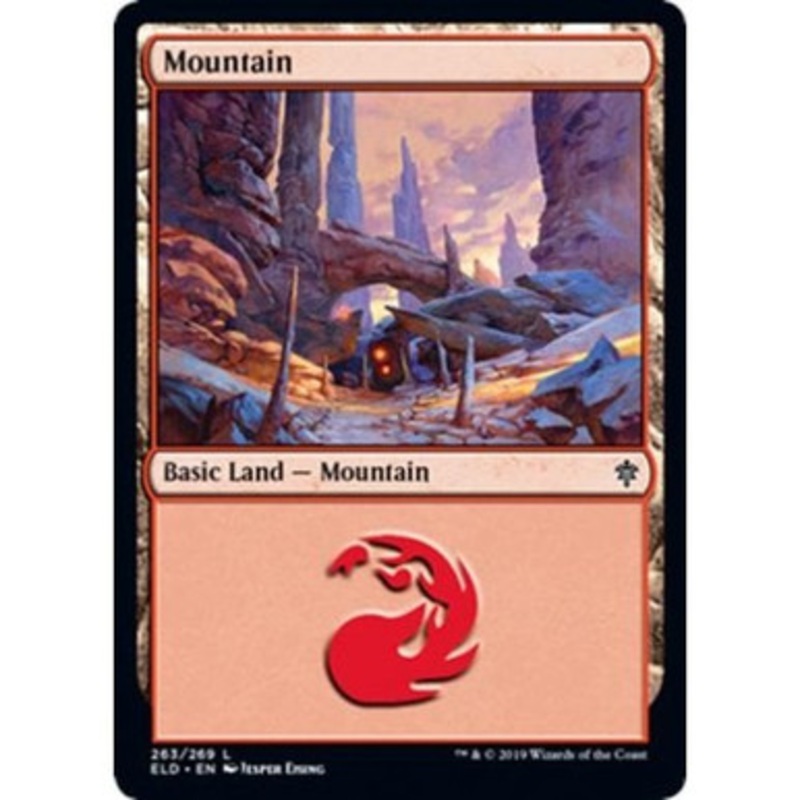 Mountain (#263) | Throne of Eldraine