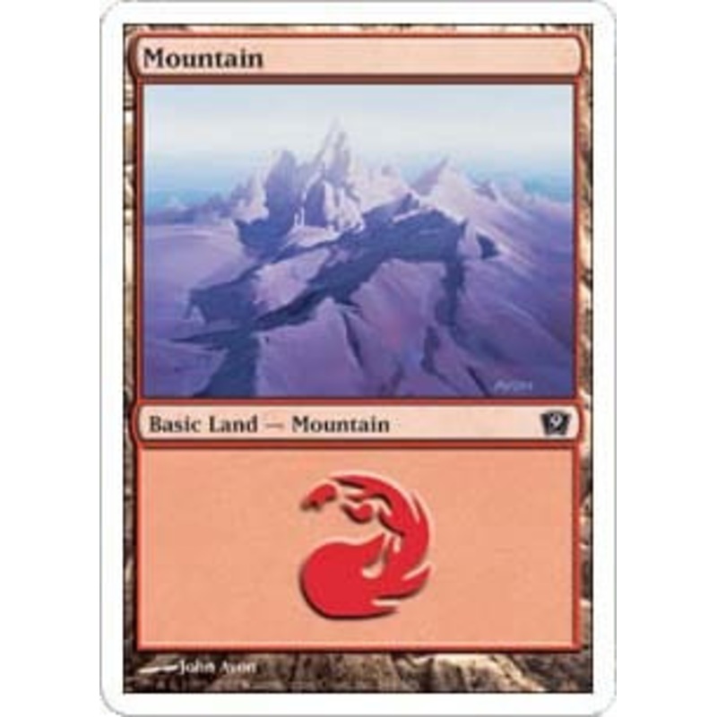 Mountain (#344) (foil) | 9th Edition