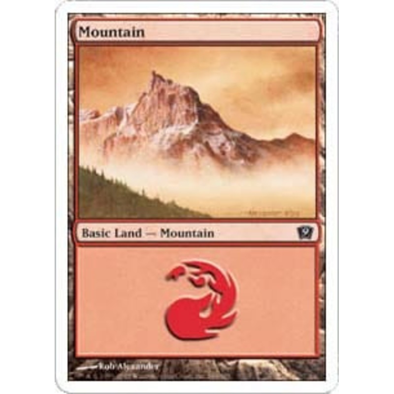 Mountain (#346) (foil) | 9th Edition