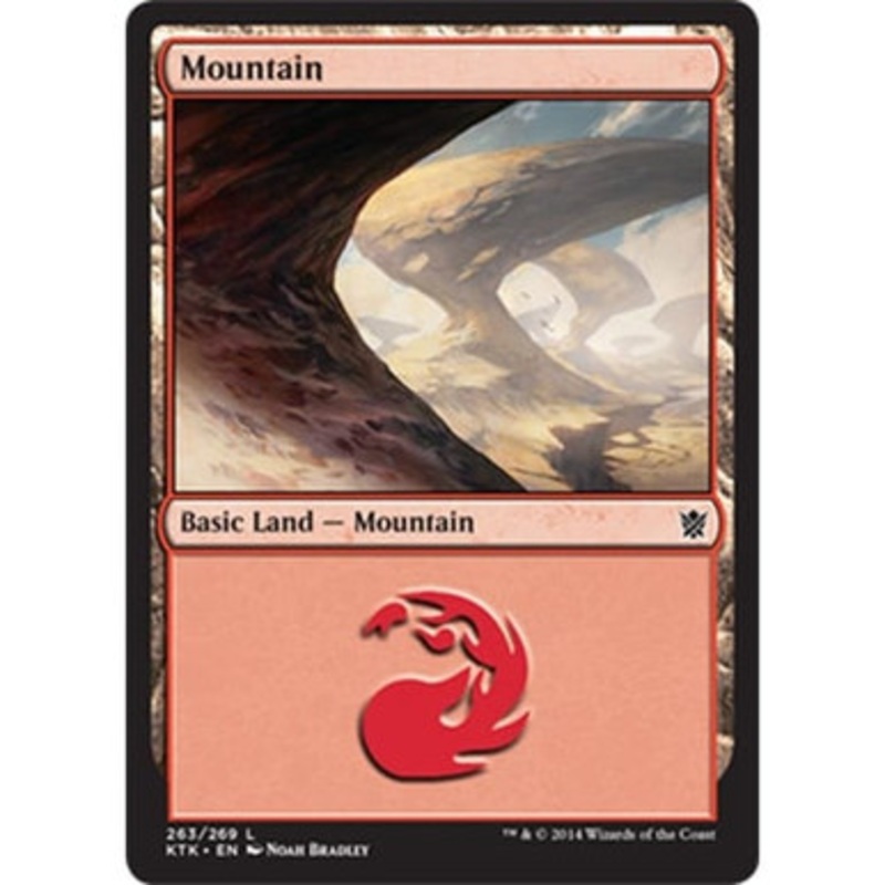 Mountain (#263) | Khans of Tarkir