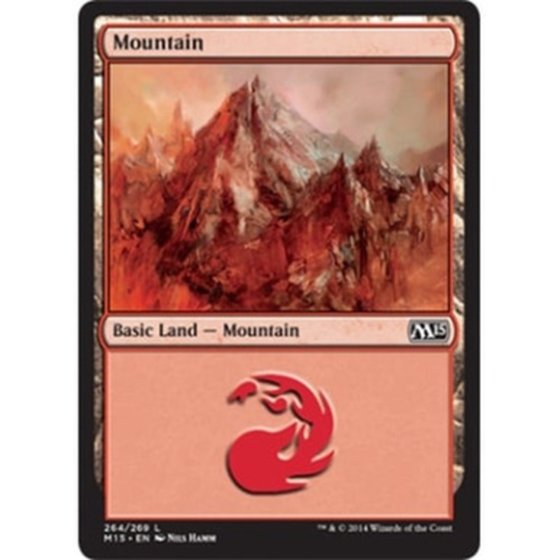 Mountain (#264) (foil) | Magic 2015 Core Set