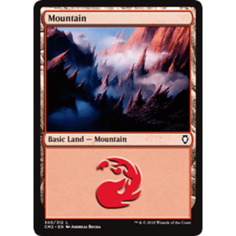 Mountain (#305) | Commander Anthology Volume II