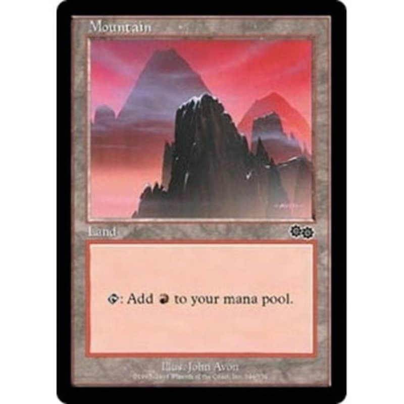 Mountain (#344) | Urza's Saga