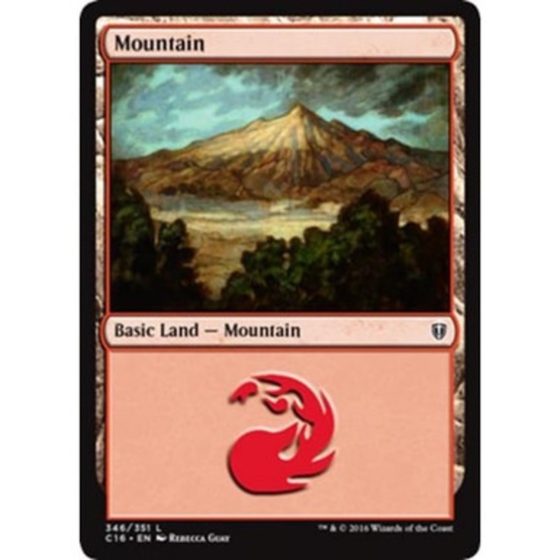 Mountain (#346) | Commander 2016