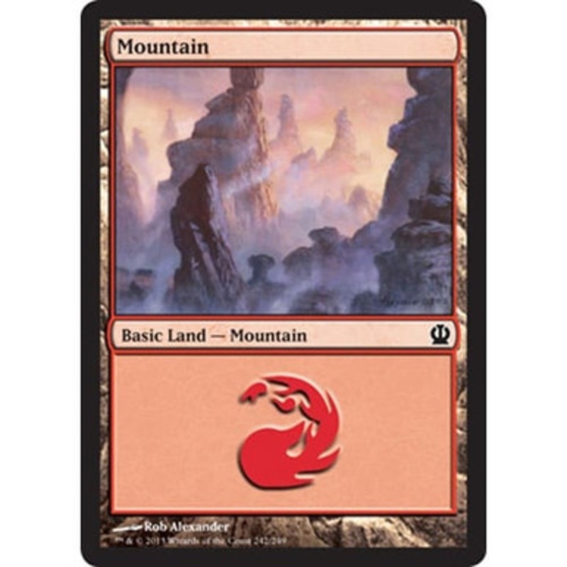 Mountain (#242) (foil) | Theros