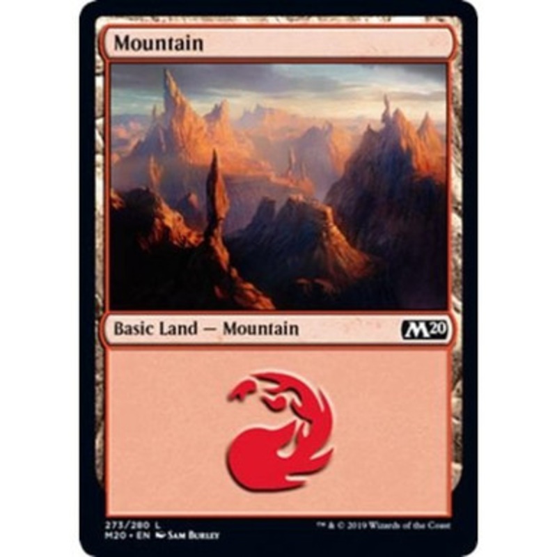 Mountain (#273) (foil) | Core Set 2020