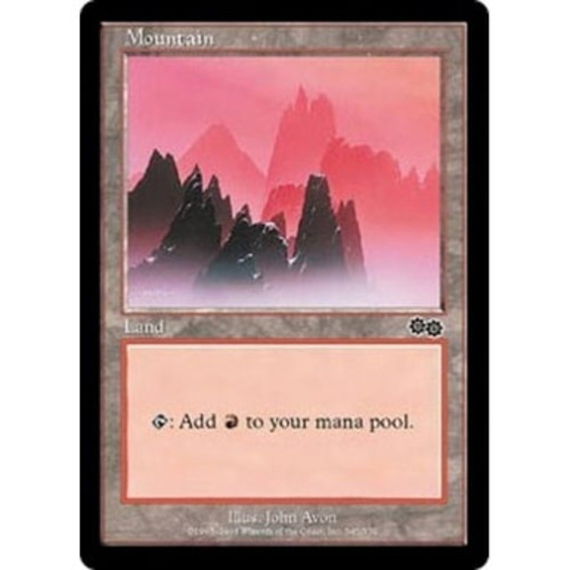 Mountain (#345) | Urza's Saga