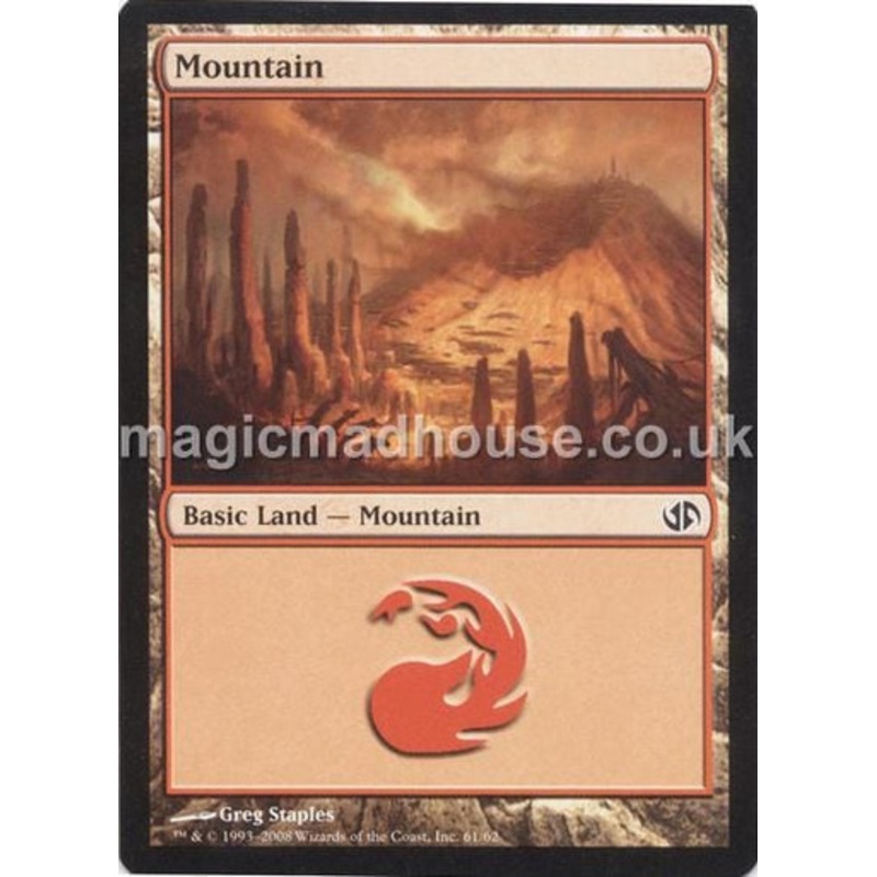 Mountain (#61) | Duel Decks: Jace vs. Chandra