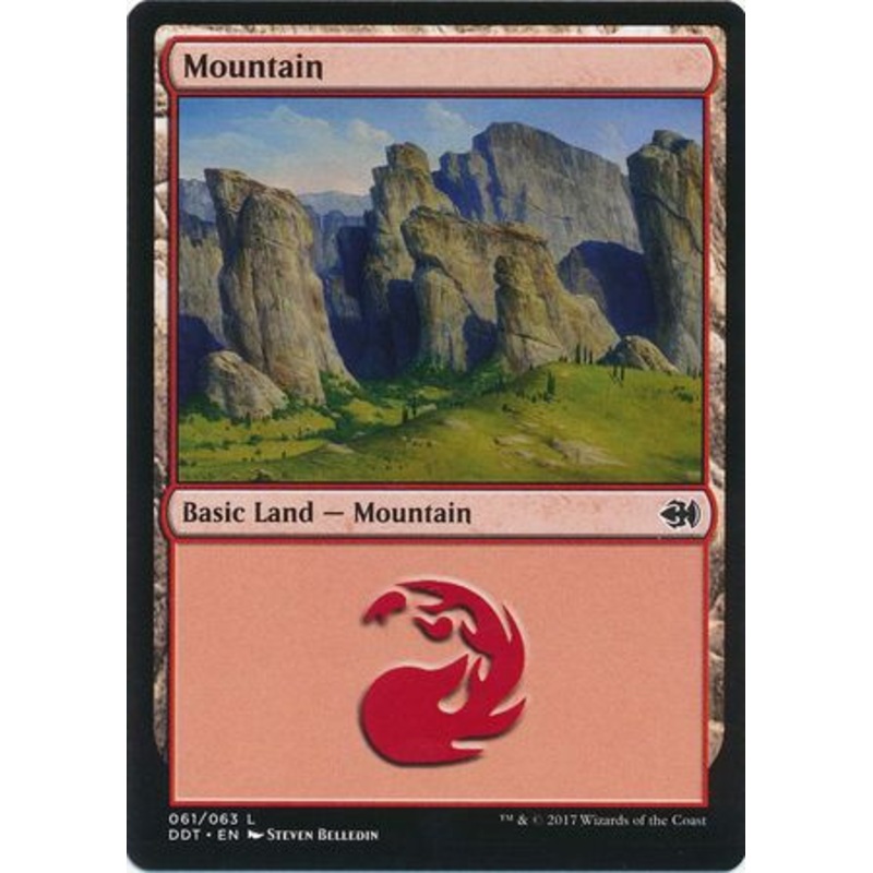 Mountain (#61) | Duel Decks: Merfolk vs. Goblins