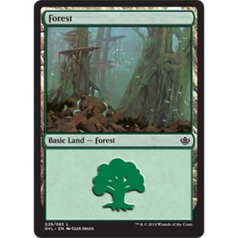 Forest (#029) | Duel Decks Anthology