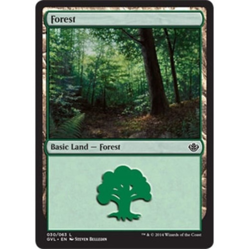 Forest (#030) | Duel Decks Anthology