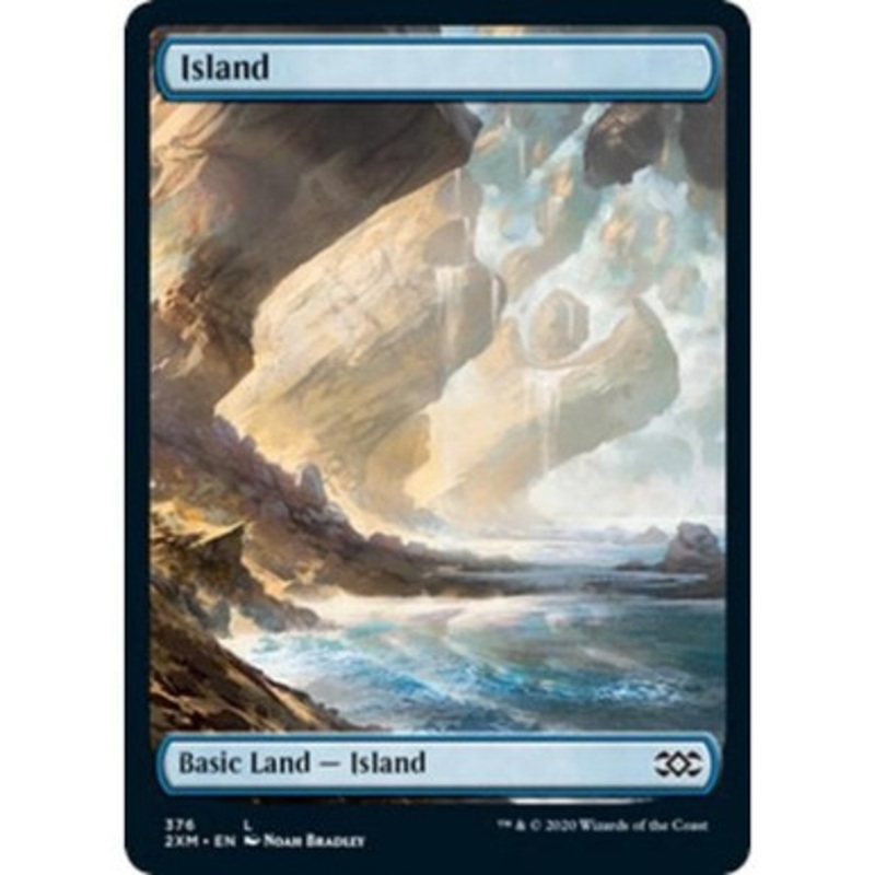 Island (Full-Art) (#376) | Double Masters