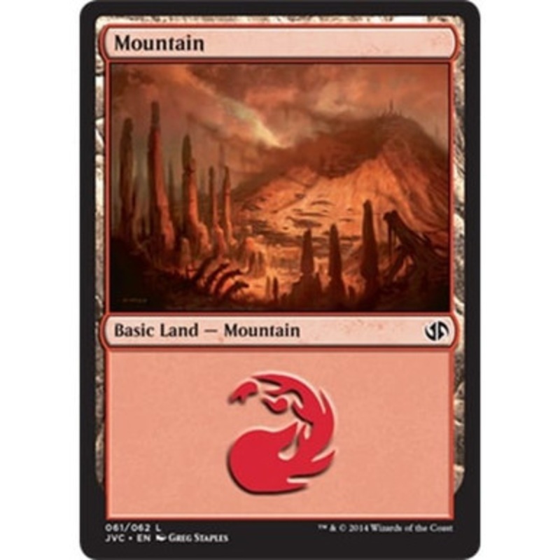 Mountain (#061) | Duel Decks Anthology