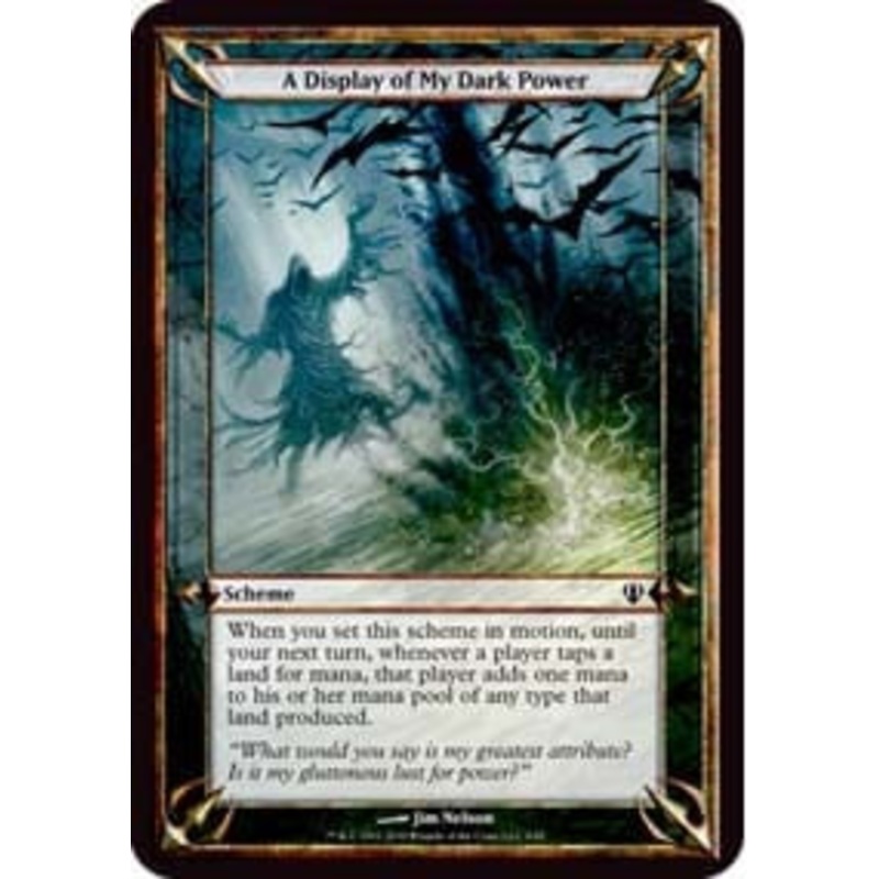 Scheme - A Display of My Dark Power
