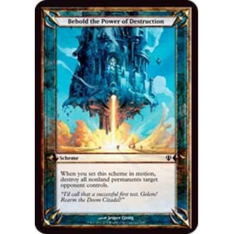 Scheme - Behold the Power of Destruction