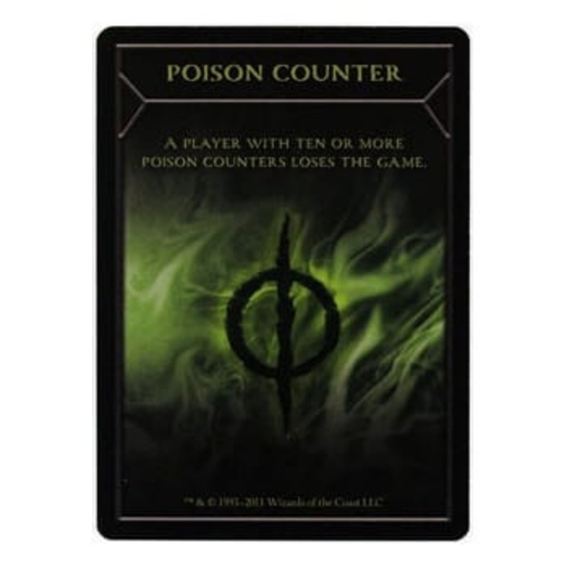 Set of 10 New Phyrexia Poison Counters