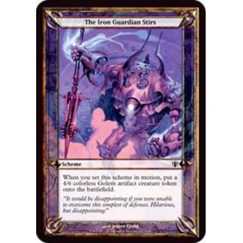 Scheme - The Iron Guardian Stirs