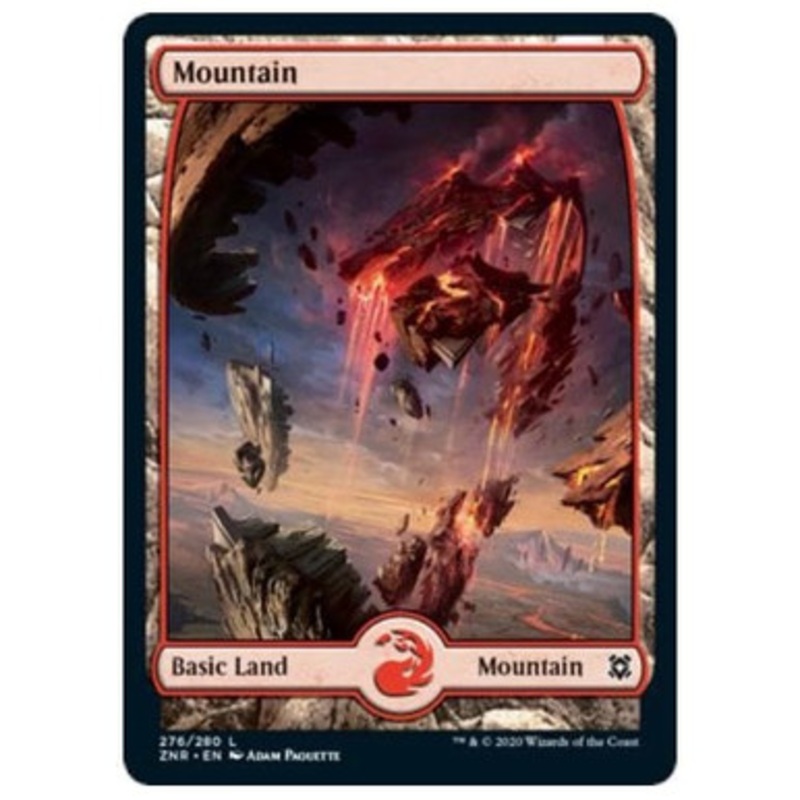 Mountain (#276) (Extended Art) | Zendikar Rising