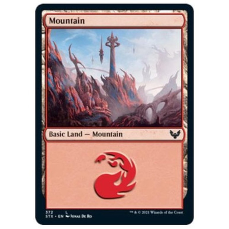 Mountain (#372) | Strixhaven: School of Mages