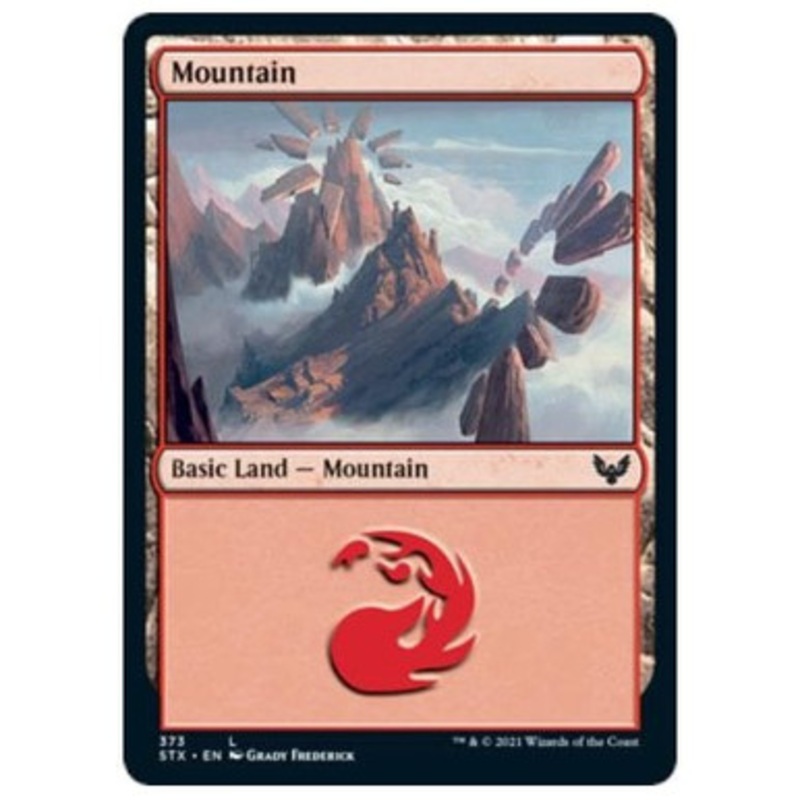 Mountain (#373) | Strixhaven: School of Mages