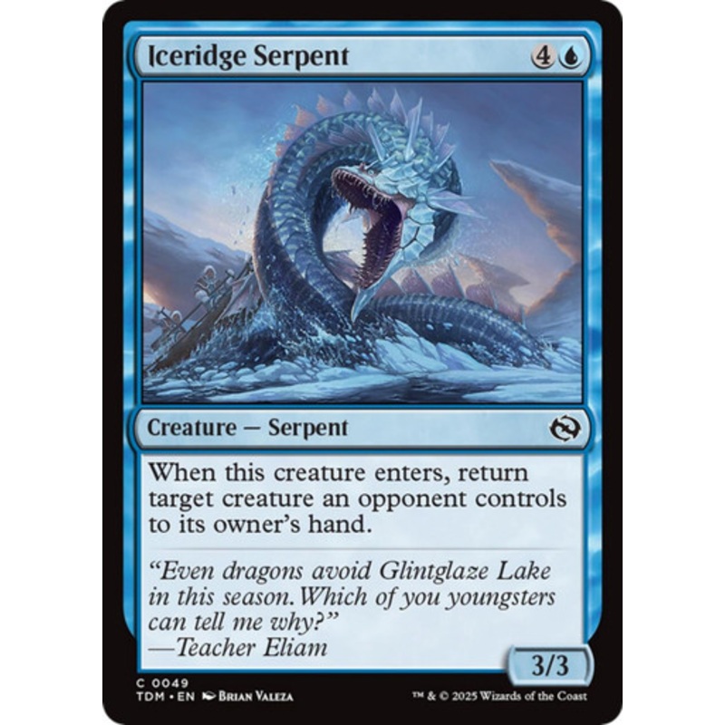 Iceridge Serpent | Tarkir: Dragonstorm