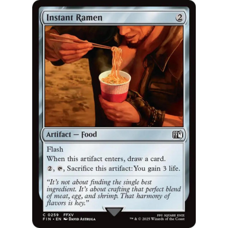 Instant Ramen | FINAL FANTASY