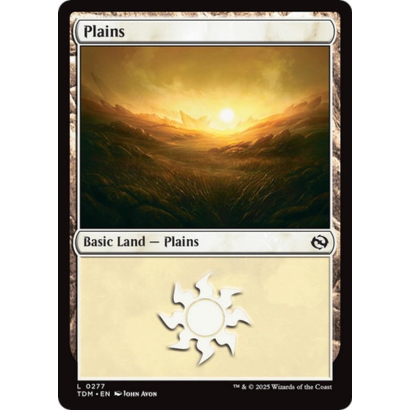 Plains (#277) | Tarkir: Dragonstorm