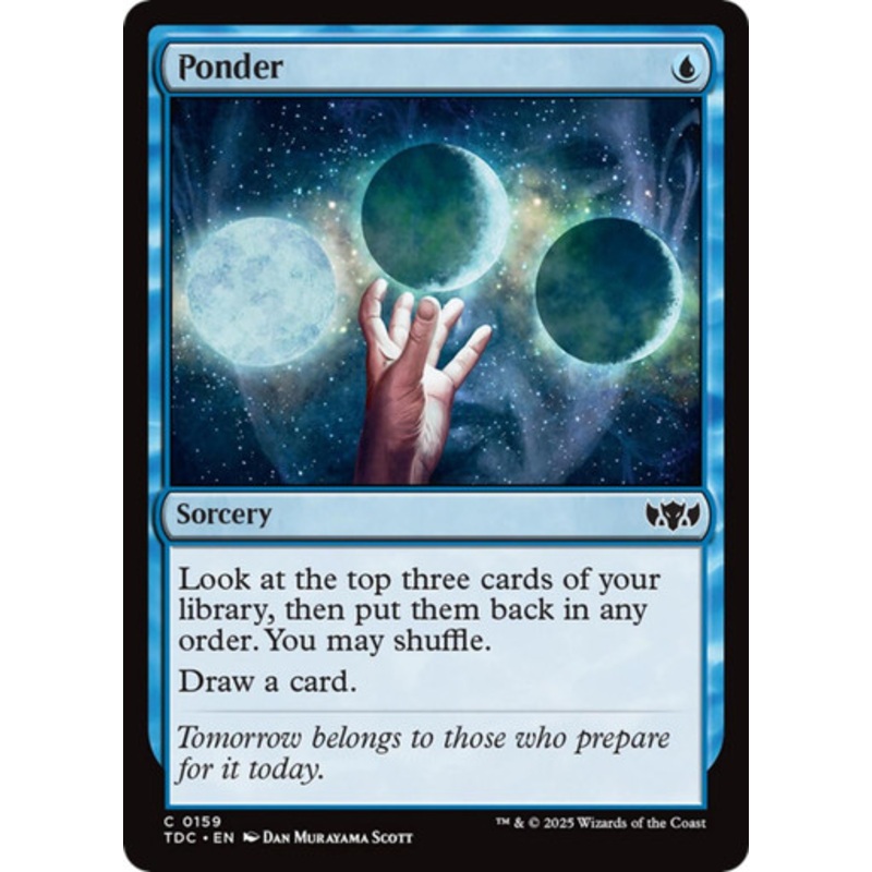 Ponder | Tarkir: Dragonstorm Commander