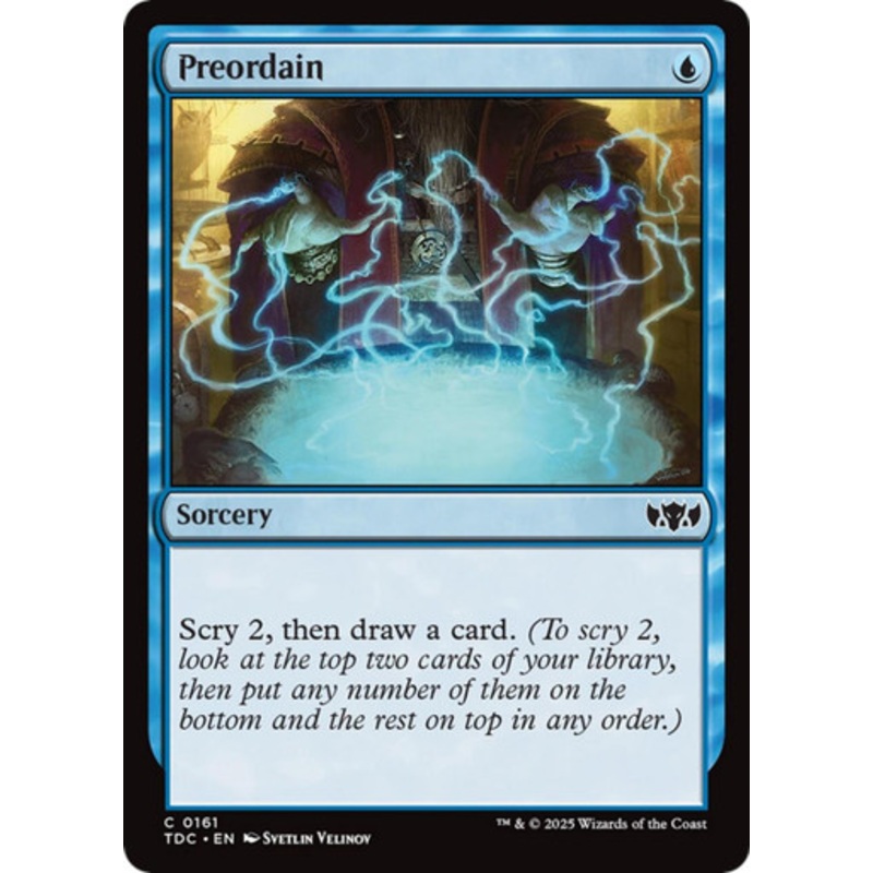 Preordain | Tarkir: Dragonstorm Commander