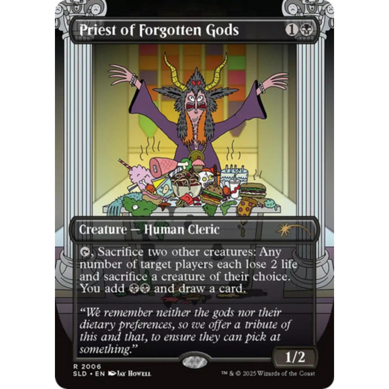 Priest of Forgotten Gods (Secret Lair - Featuring: Jay Howell) | Secret Lair Drops