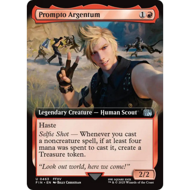 Prompto Argentum (Extended Art) | FINAL FANTASY