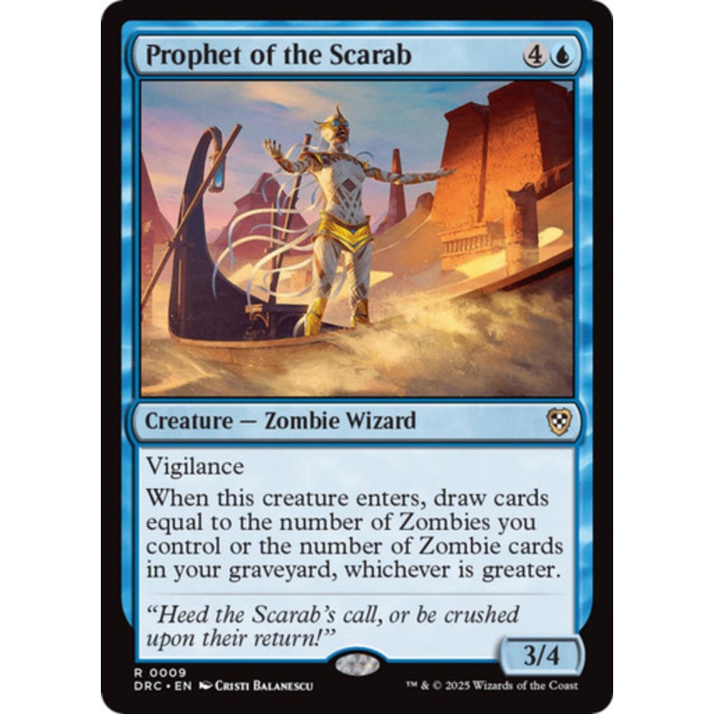 Prophet of the Scarab | Aetherdrift Commander