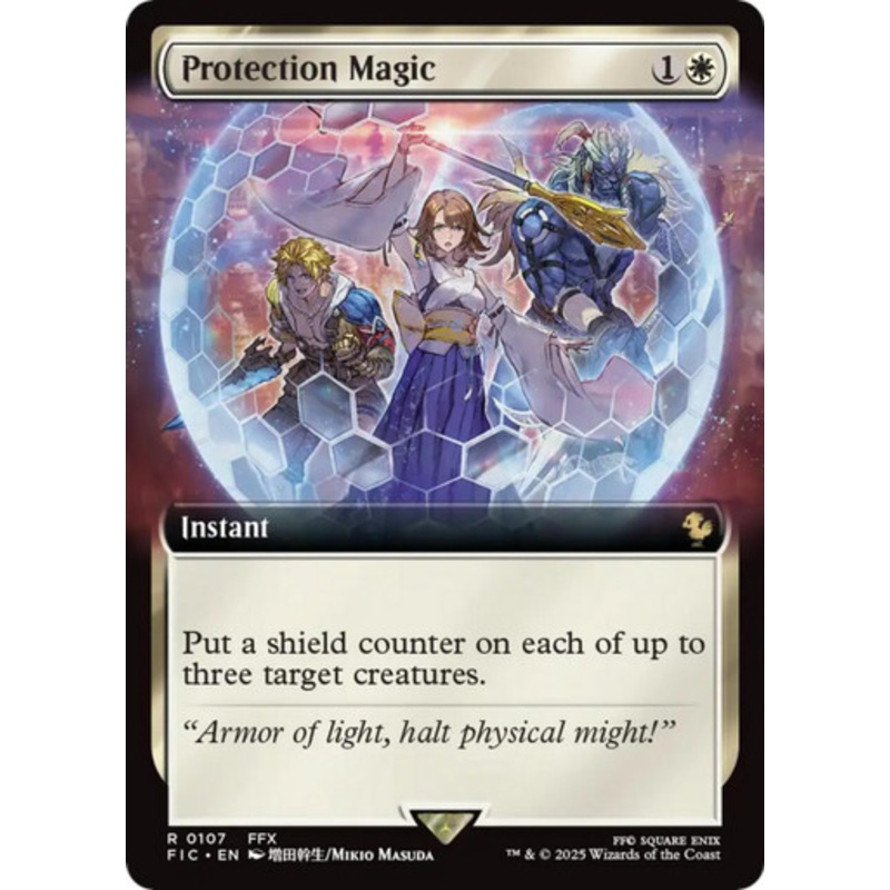 Protection Magic (Extended Art) | FINAL FANTASY Commander