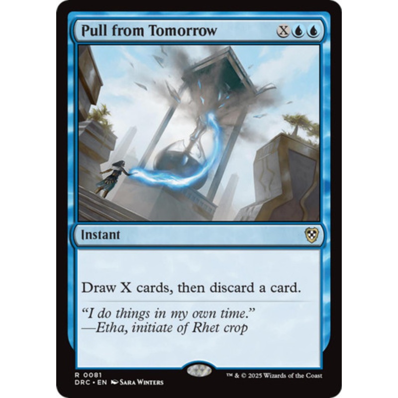 Pull from Tomorrow | Aetherdrift Commander