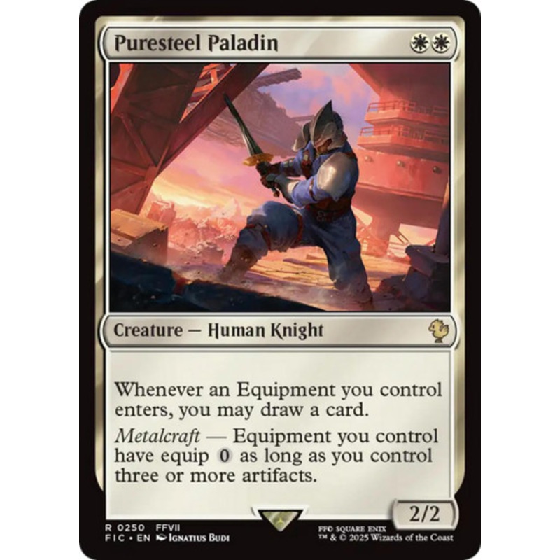 Puresteel Paladin | FINAL FANTASY Commander