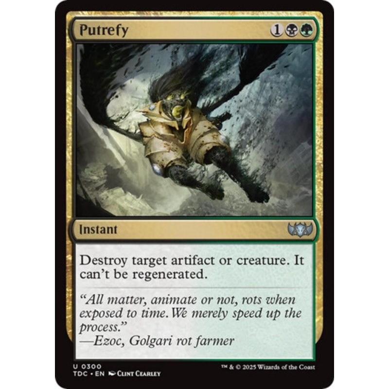 Putrefy | Tarkir: Dragonstorm Commander