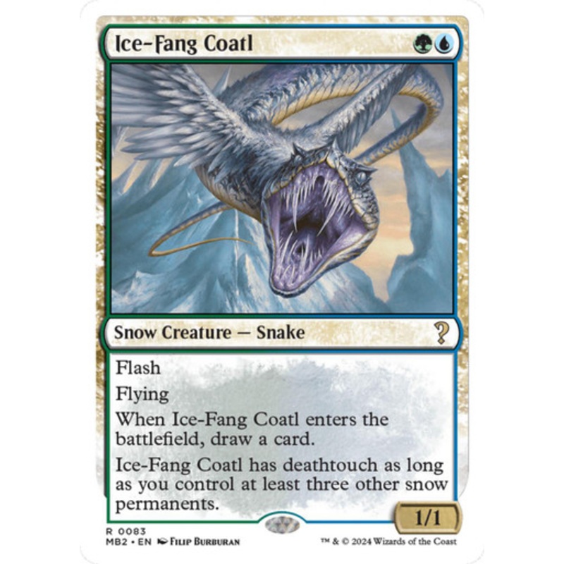 Ice-Fang Coatl | Mystery Booster 2
