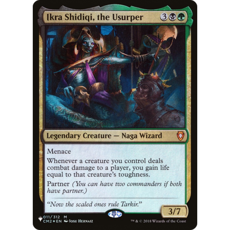 Ikra Shidiqi, the Usurper (The List Reprint) | Commander Anthology Volume II