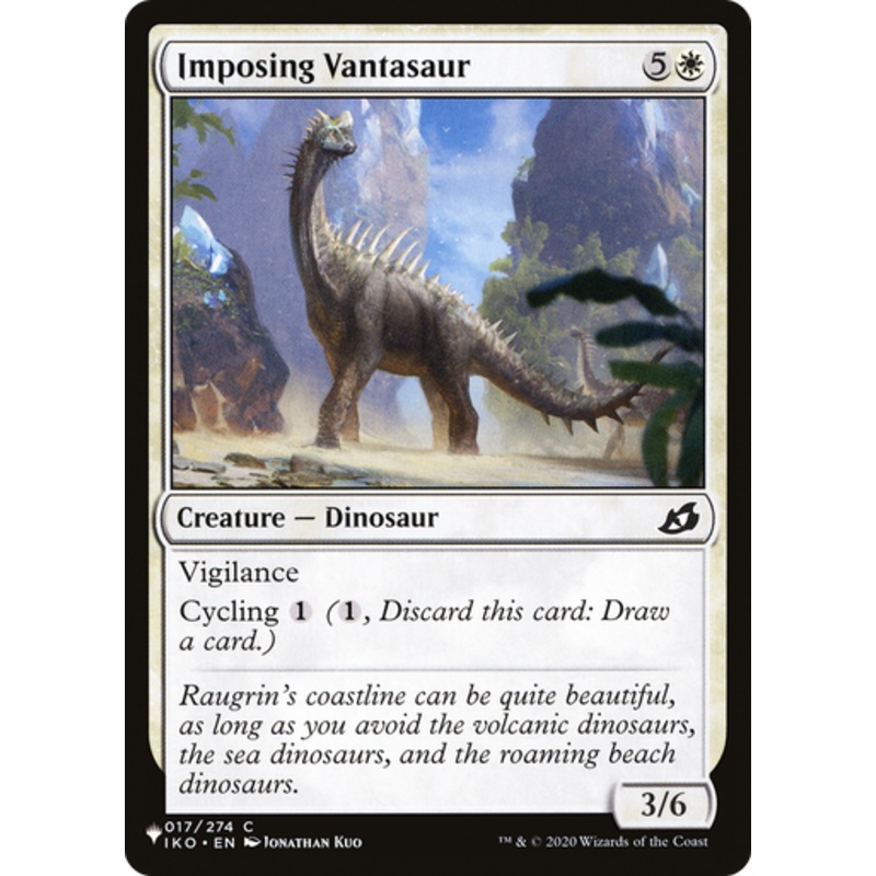 Imposing Vantasaur (The List Reprint) | Ikoria: Lair of Behemoths