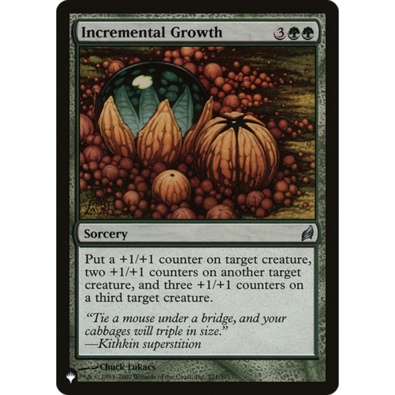 Incremental Growth (The List Reprint) | Lorwyn