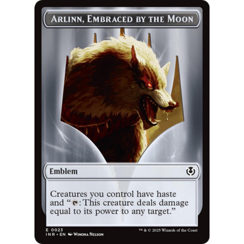 Innistrad Remastered - Arlinn, Embraced by the Moon Emblem | Innistrad Remastered