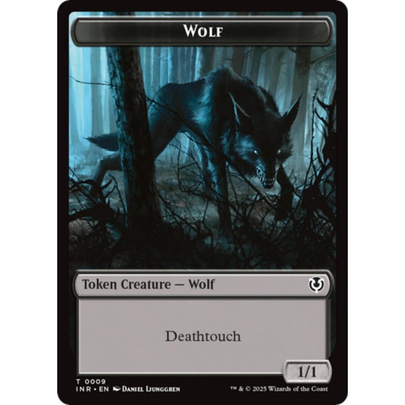 Innistrad Remastered - Wolf (#9) Token | Innistrad Remastered