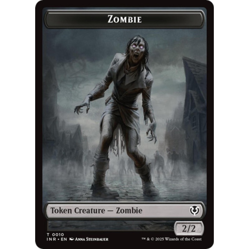 Innistrad Remastered - Zombie (#10) Token | Innistrad Remastered