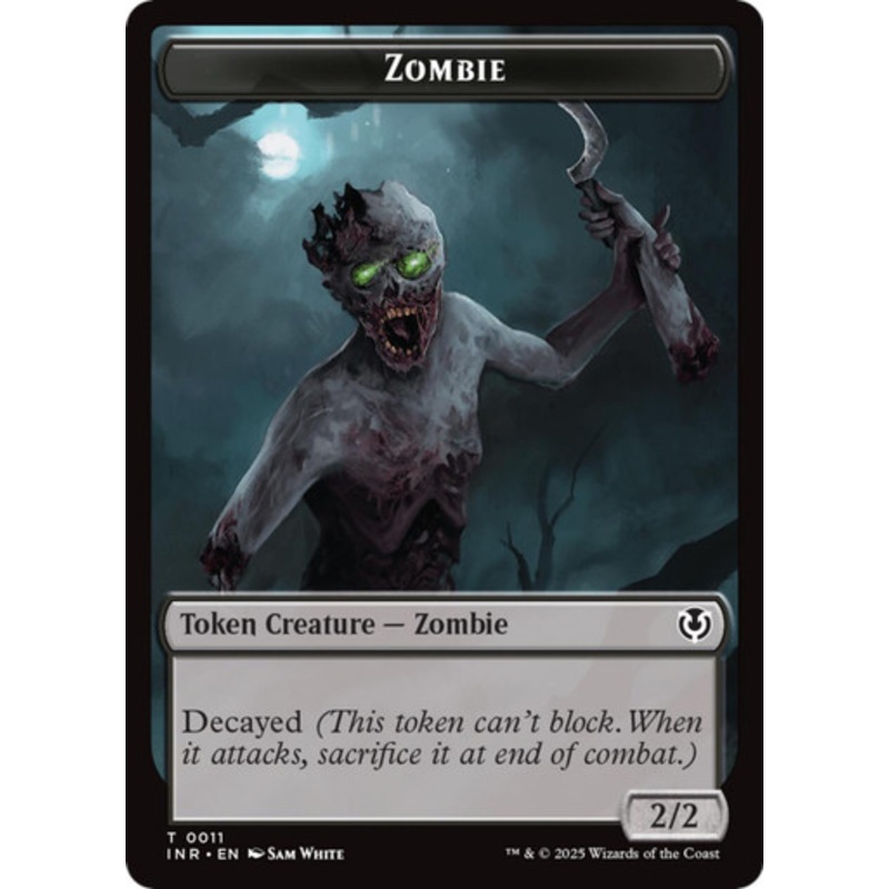 Innistrad Remastered - Zombie (#11) Token | Innistrad Remastered