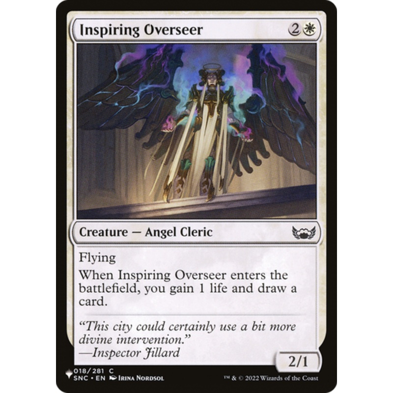 Inspiring Overseer (The List Reprint) | Streets of New Capenna