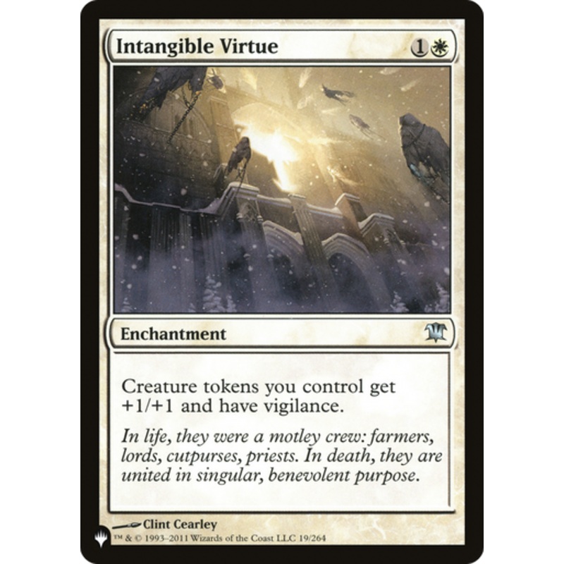 Intangible Virtue (The List Reprint) | Innistrad