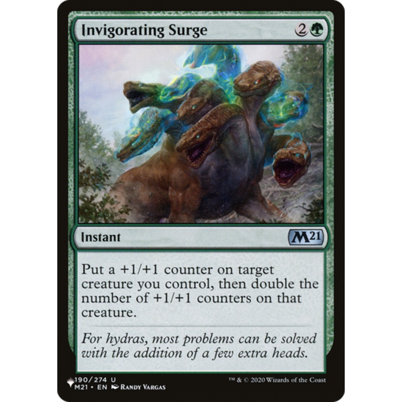 Invigorating Surge (The List Reprint) | Core Set 2021