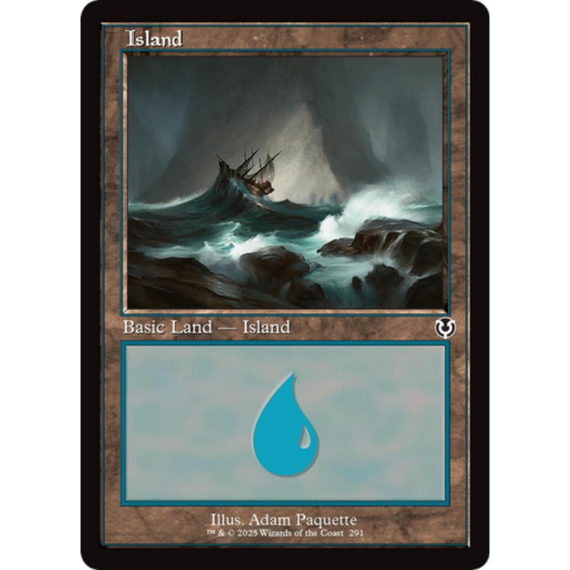 Island (#291) (Retro Foil) | Innistrad Remastered