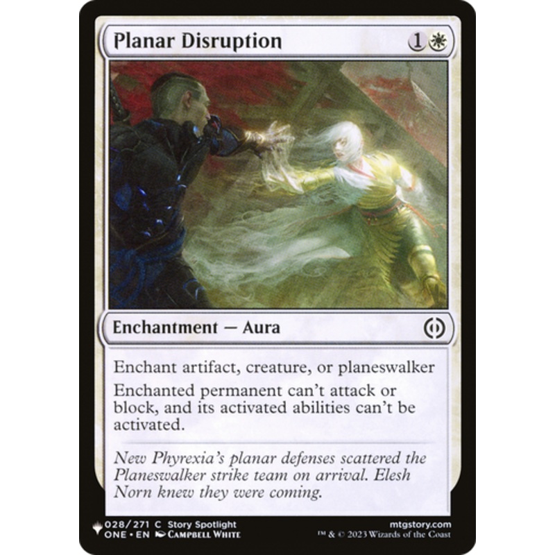 Planar Disruption (The List Reprint) | Phyrexia: All Will Be One