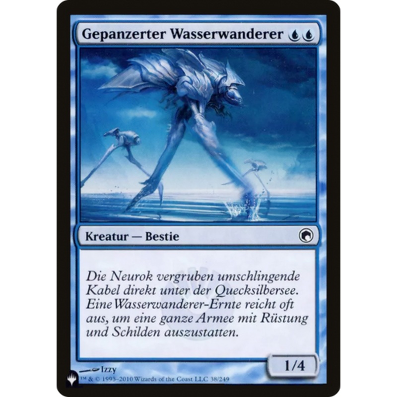 Plated Seastrider (The List Reprint) | Scars of Mirrodin
